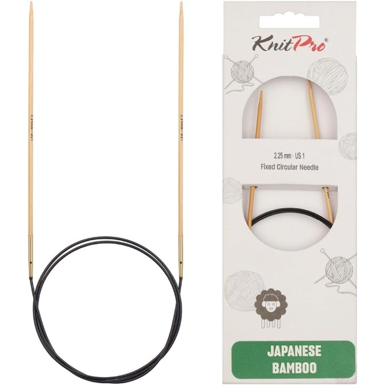 22222 Спиці кругові Bamboo KnitPro, 60 см, 2.25 мм - 1