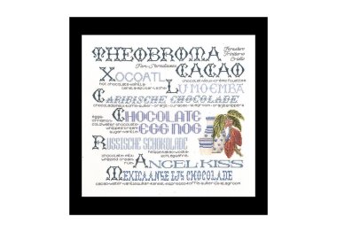  3013A Chocolate Sampler Aida. Набор для вышивки крестом Thea Gouverneur