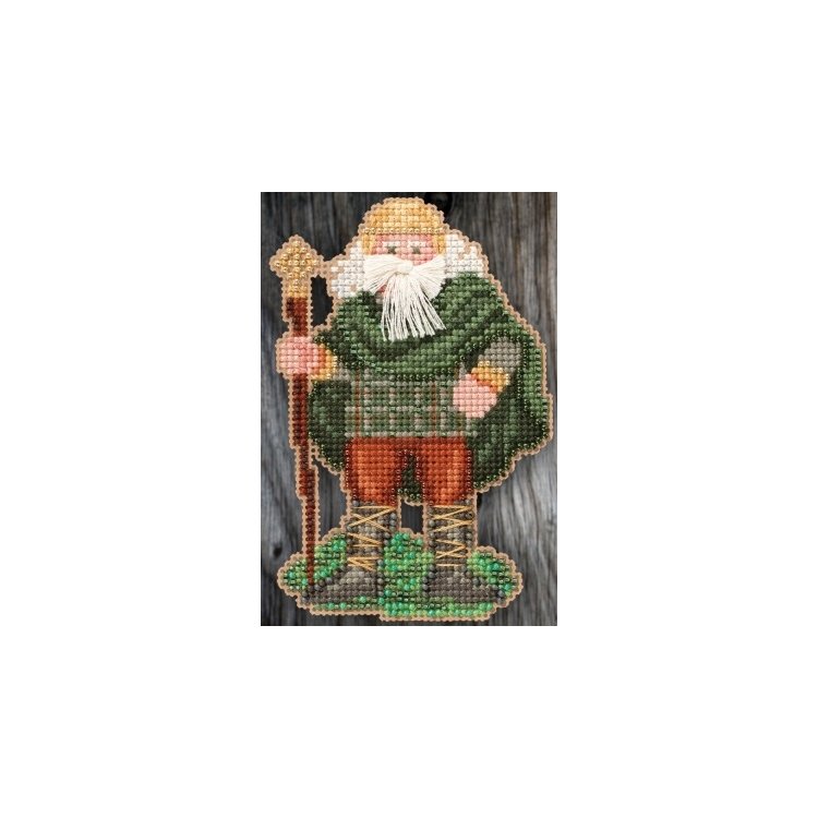 MH205303 Ірландський Санта. Набір для вишивки в змішаній техніці Mill Hill - 1