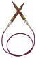 20397 Спицы круговые Symfonie Wood KnitPro, 50 см, 8.00 мм - 1