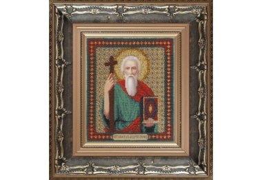  Б-1037 Икона апостола Андрея Первозванного Набор для вышивки бисером