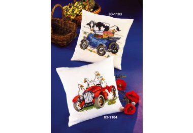  83-1104 Автомобиль. Набор для вышивания крестом PERMIN