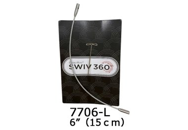  Кабель SWIV360 Silver Large 15см арт. 7706-L ChiaoGoo