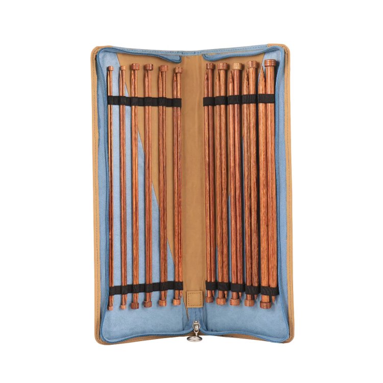 31284 Набор деревянных прямых спиц Ginger KnitPro, 30 см - 1