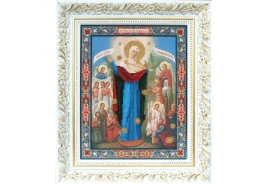  Б-1103 Ікона Божої Матері Всіх скорботних Радість Набір для вишивки бісером