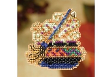 вишивка гладдю MH187204 Любовне зілля Ванди. Набір для вишивки в змішаній техніці Mill Hill