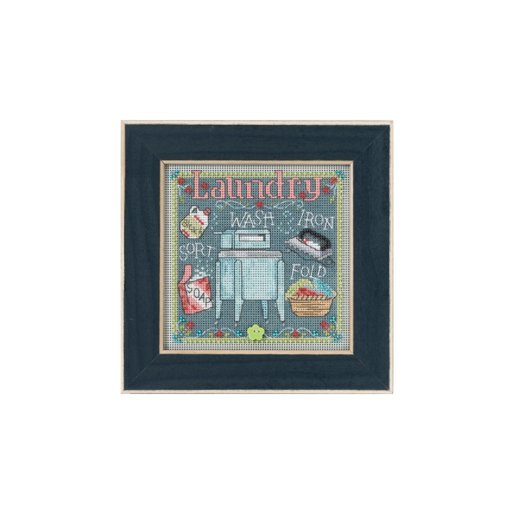 MH141716 Прачечная. Набор для вышивки в смешанной технике Mill Hill - 1