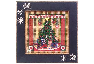вишивка гладдю MHCB228 Пишне свято. Набір для вишивки в змішаній техніці Mill Hill вишивка гладдю MHCB228 Пишне свято. Набір для вишивки в змішаній техніці Mill Hill