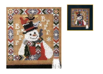 MHCB148A Бррррр. Набор для вышивки в смешанной технике Mill Hill - 1