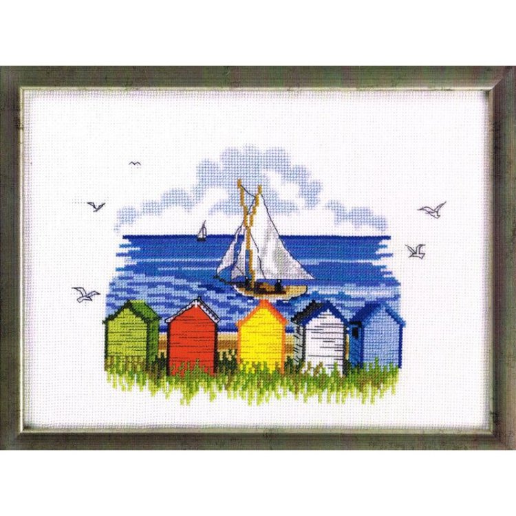 92-8121 Судно. Набір для вишивання хрестом PERMIN - 1