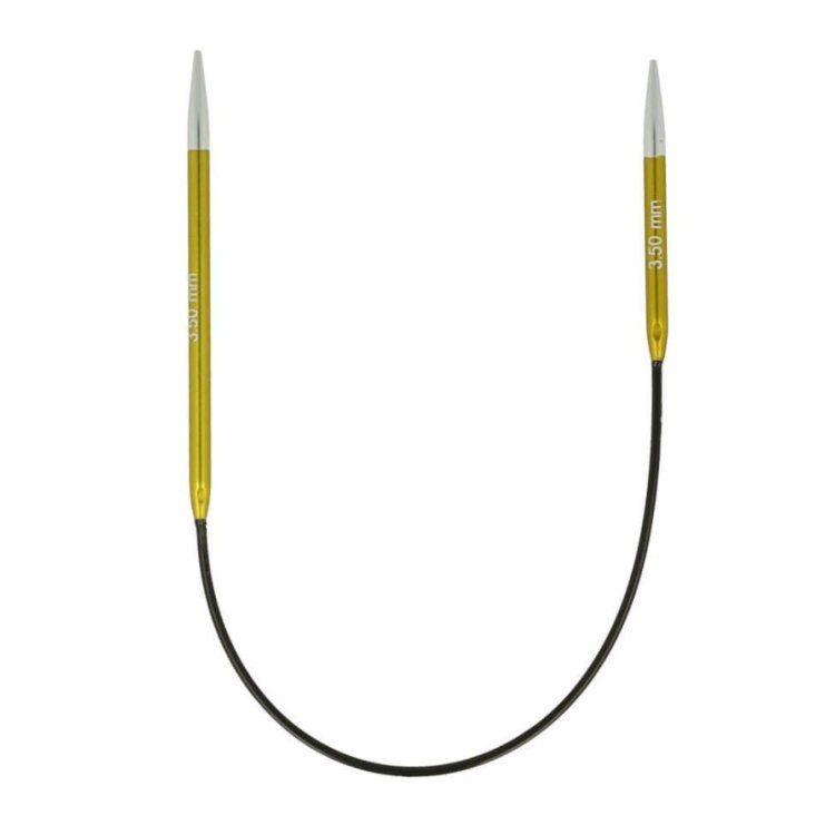 47056 Спиці кругові Zing KnitPro, 25 см, 3,50 мм - 1 47056 Спиці кругові Zing KnitPro, 25 см, 3,50 мм - 1