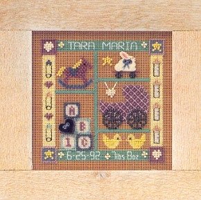 MHCB120 Детский сэмплер. Набор для вышивки в смешанной технике Mill Hill - 1