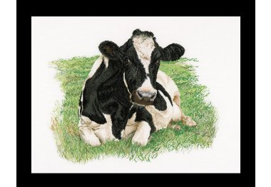  451 Корова (вид спереди), Cow (front) (Теа Гувернер). Набор для вышивки крестом