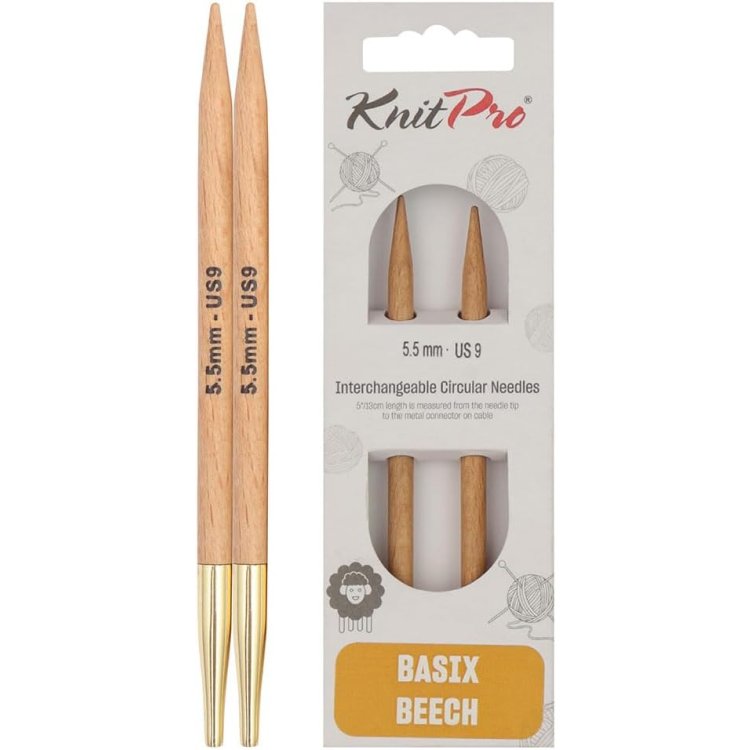 35638 Спиці знімні Basix KnitPro, 5.50 мм - 1
