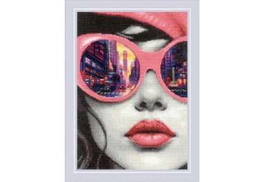  2331 Ритм большого города. Набор для вышивки крестиком Riolis