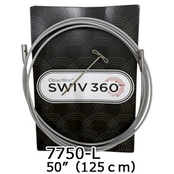 Кабель SWIV360 Silver Large 125см арт. 7750-L ChiaoGoo - 1