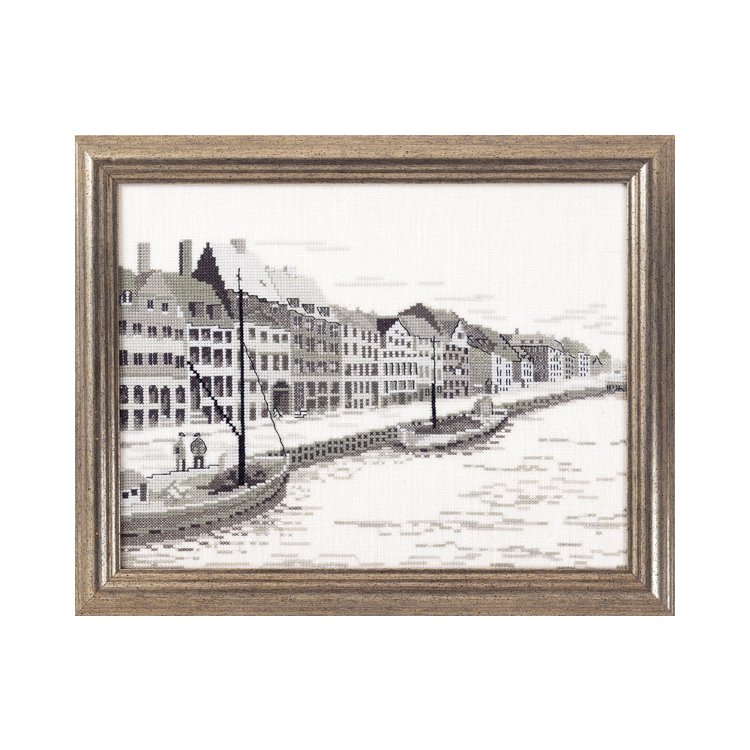 70-5131 Гавань. Набор для вышивания крестом PERMIN - 1