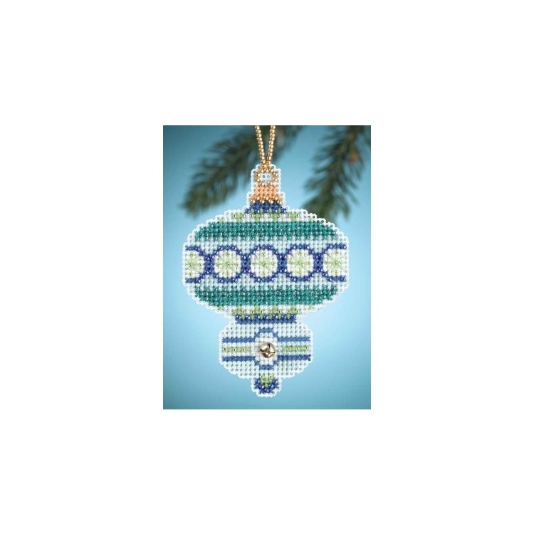 MH164302 Голубой топаз. Набор для вышивки в смешанной технике Mill Hill - 1