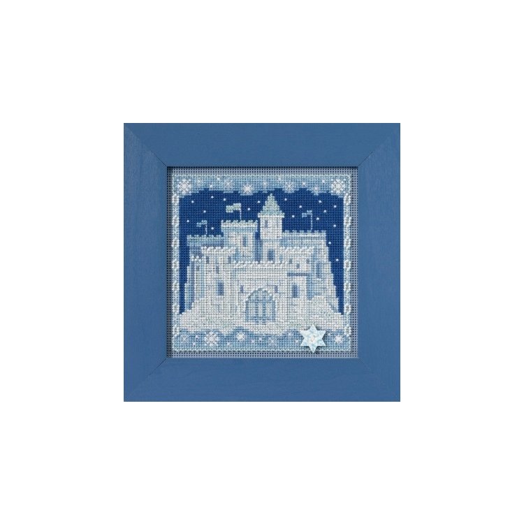 MH141736 Ледяной замок. Набор для вышивки в смешанной технике Mill Hill - 1