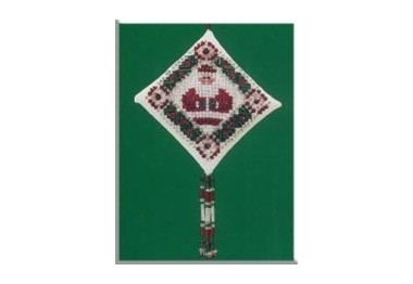 вышивка гладью MHTD18 Просто Санта. Набор для вышивки в смешанной технике Mill Hill