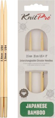 22401 Спиці знімні Bamboo KnitPro, 3.50 мм - 1 22401 Спиці знімні Bamboo KnitPro, 3.50 мм - 1