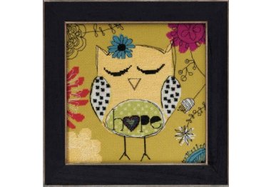 вышивка гладью AW304104 Надежда. Набор для вышивки в смешанной технике Mill Hill