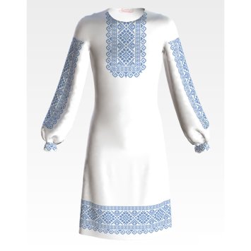 Сукня для дівчинки (заготовка для вишивки) ПД-032 - 1 Сукня для дівчинки (заготовка для вишивки) ПД-032 - 1