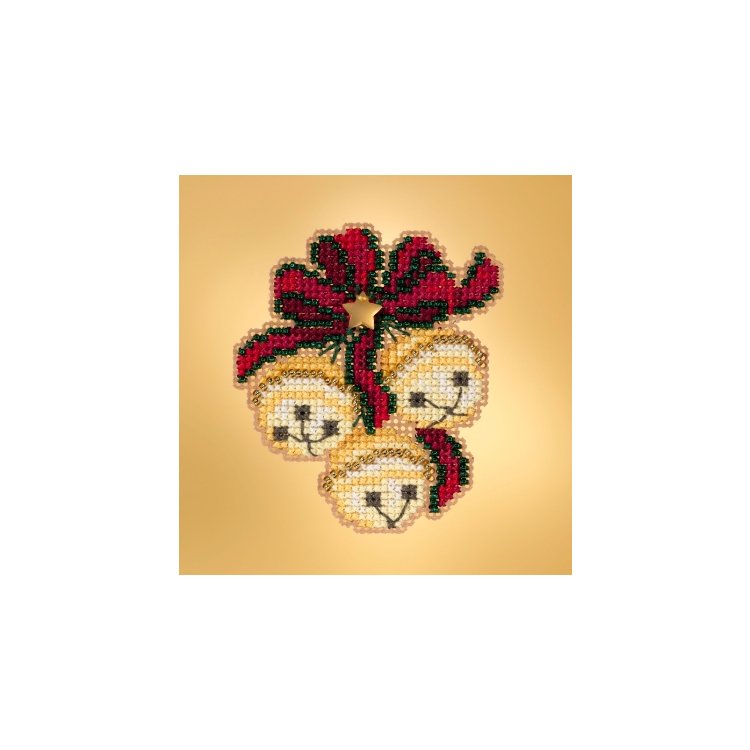 MH181933 Трио колокольчиков. Набор для вышивки в смешанной технике Mill Hill - 1