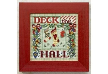вышивка гладью MH148303 Украсить Холл. Набор для вышивки в смешанной технике Mill Hill