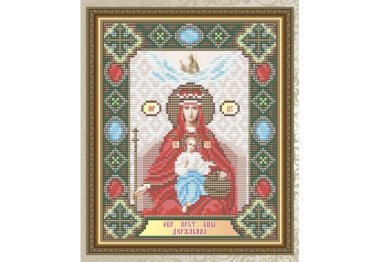 алмазная вышивка AT5022 Державная Образ Пресвятой Богородицы. Набор алмазной техники