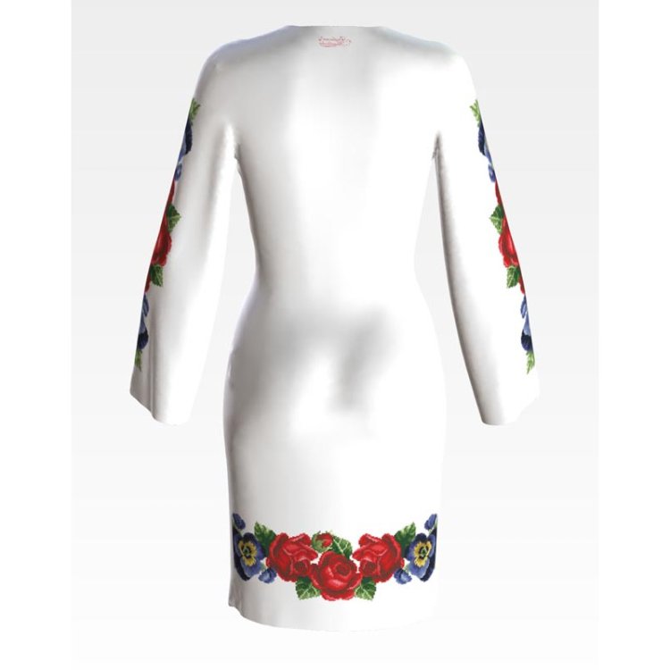 Платье женское (заготовка для вышивки) ПЛ-056 - 2
