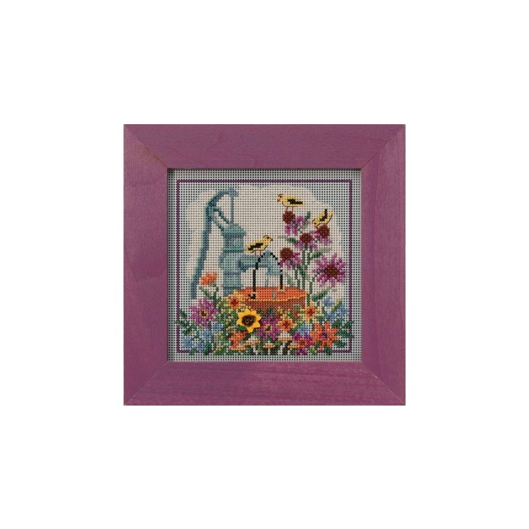 MH142021 Водяна помпа. Набір для вишивки в змішаній техниці Mill Hill - 1