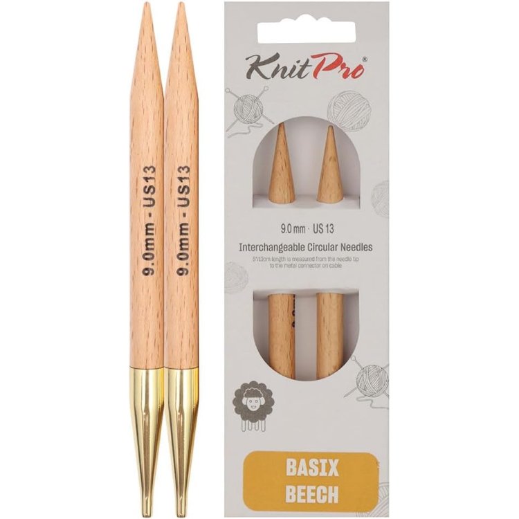 35643 Спицы съемные Basix KnitPro, 9.00 мм - 1 35643 Спицы съемные Basix KnitPro, 9.00 мм - 1