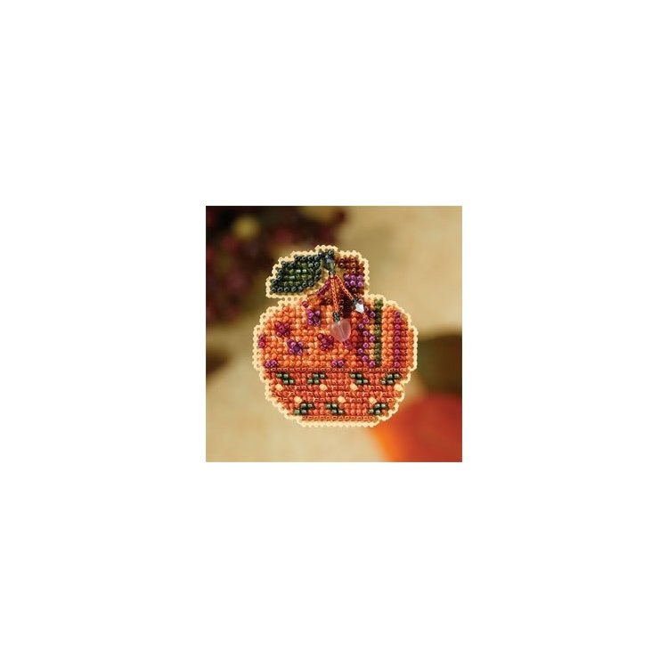 MH187205 Ювелірний гарбуз. Набір для вишивки в змішаній техниці Mill Hill - 1