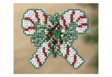 вышивка гладью MH181302 Леденцы. Набор для вышивки в смешанной технике Mill Hill