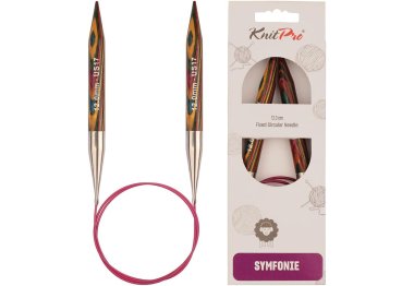 спицы для вязания 21362 Спицы круговые Symfonie Wood KnitPro, 100 см, 12.00 мм