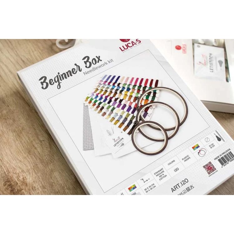 120 Набір для рукоділля Beginer Box. Luca-S - 1