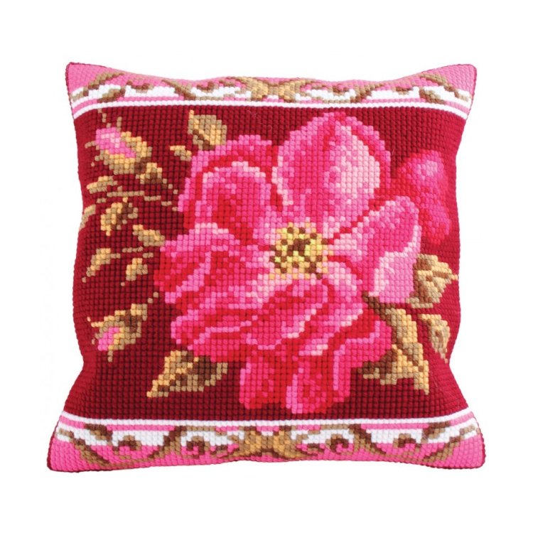 5178 Romantic Rose 1. Набір для вишивки хрестом Collection D'Art - 1