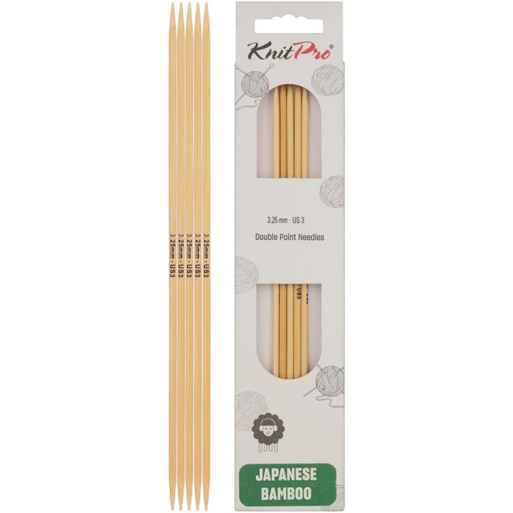 22106 Спиці шкарпеткові Bamboo KnitPro, 15 см, 3.25 мм - 1 22106 Спиці шкарпеткові Bamboo KnitPro, 15 см, 3.25 мм - 1