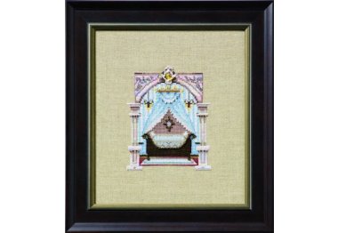 NC356 The Master Bedroom//Головна спальня. Схема для вишивки хрестиком на папері Nora Corbett NC356 The Master Bedroom//Головна спальня. Схема для вишивки хрестиком на папері Nora Corbett