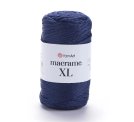 Пряжа Макраме XL Ярнарт купити кольору 162 темно-синій Пряжа Макраме XL Ярнарт купити кольору 162 темно-синій