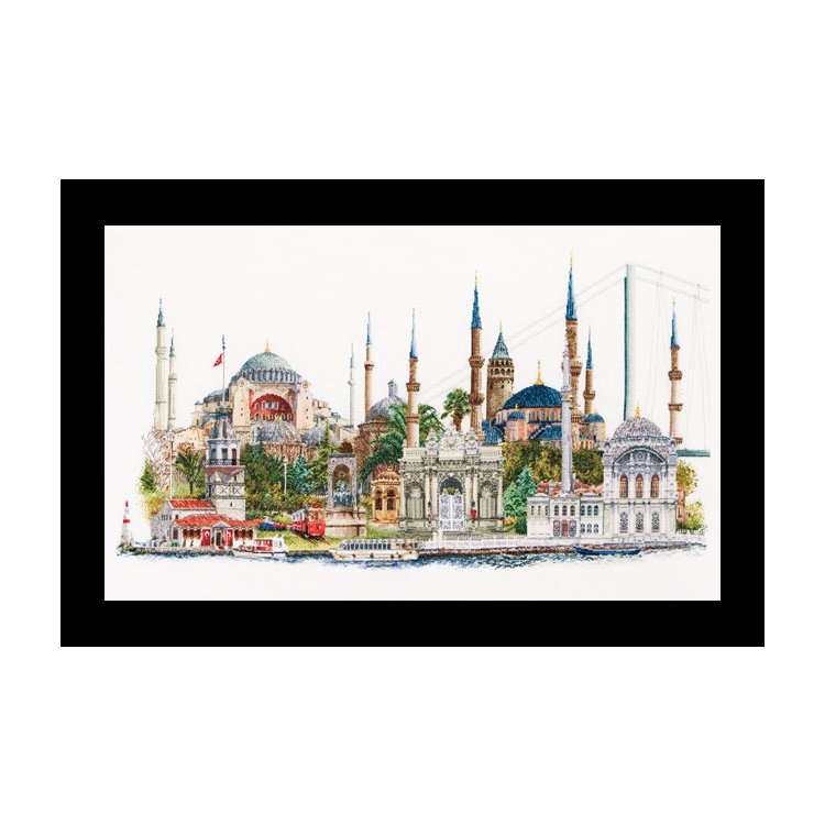 479 Istanbul Linen. Набор для вышивки крестом Thea Gouverneur - 1