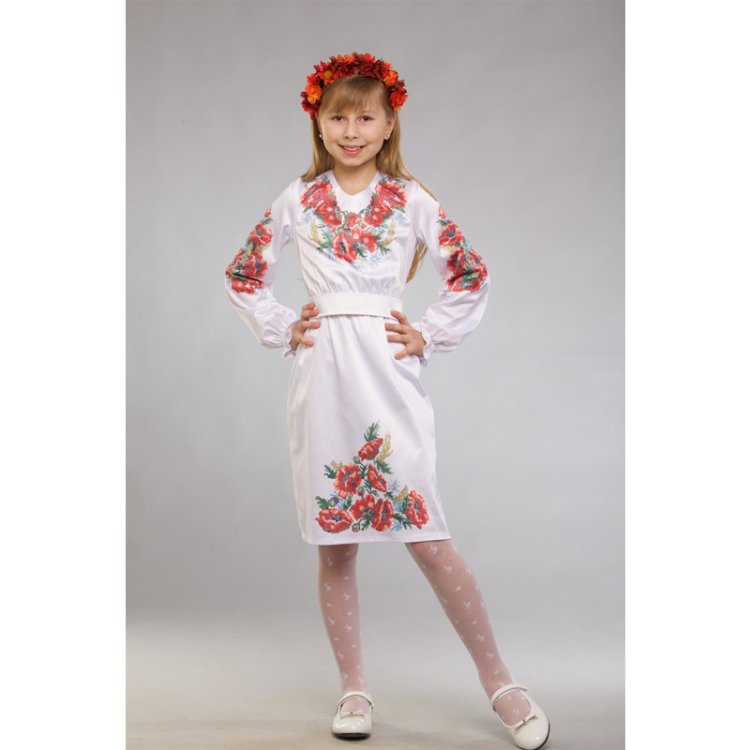 Платье для девочки (заготовка для вышивки) ПД-012 - 1