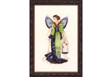  MD114 September Sapphire Fairy // Вереснева Сапфірова Фея. Схема для вишивки хрестиком на папері Mirabilia Designs