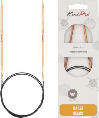 35381 Спиці кругові Basix KnitPro, 80 см, 3.25 мм - 1 35381 Спиці кругові Basix KnitPro, 80 см, 3.25 мм - 1