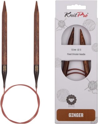 31097 Спицы круговые Ginger KnitPro, 80 см, 9.00 мм - 1