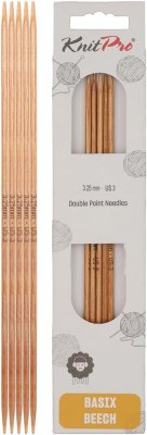 35114 Спиці шкарпеткові Basix KnitPro, 20 см, 3.25 мм - 1 35114 Спиці шкарпеткові Basix KnitPro, 20 см, 3.25 мм - 1