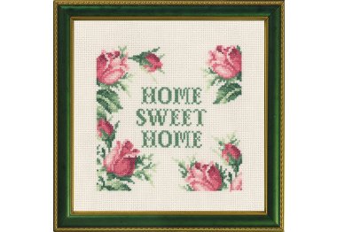  12-1653 Дом милый дом (Home sweet home. Набор для вышивания крестом PERMIN