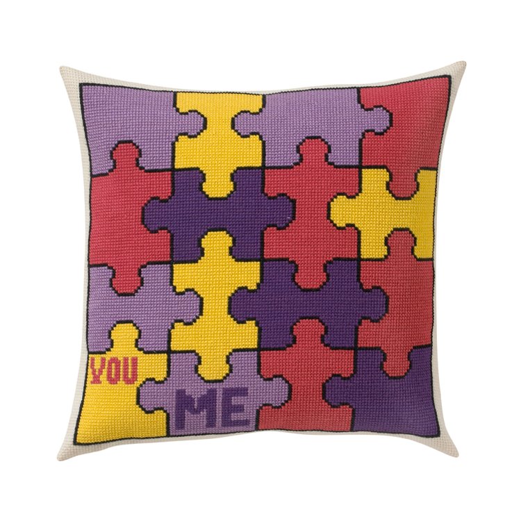 83-1311 Пазл Ты и Я. Набор для вышивания крестом PERMIN - 1 83-1311 Пазл Ты и Я. Набор для вышивания крестом PERMIN - 1