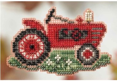 вышивка гладью MH184204 Дедушкин трактор. Набор для вышивки в смешанной технике Mill Hill